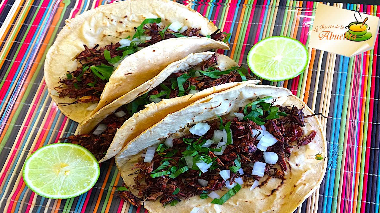 Receta de chapulines con limon y sal