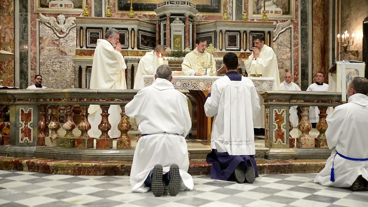 Messa Accoglienza Padre joao- Chiesa Sant'Agata Caltanissetta - Copiosa Redenzione. 