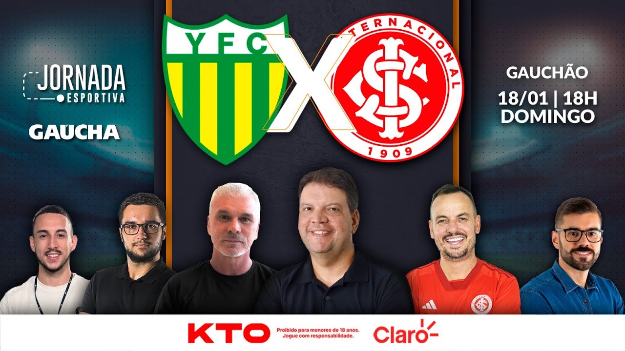 YPIRANGA 2 X 1 INTER | GAUCH&Atilde;O | JORNADA DIGITAL | 18/01/2026