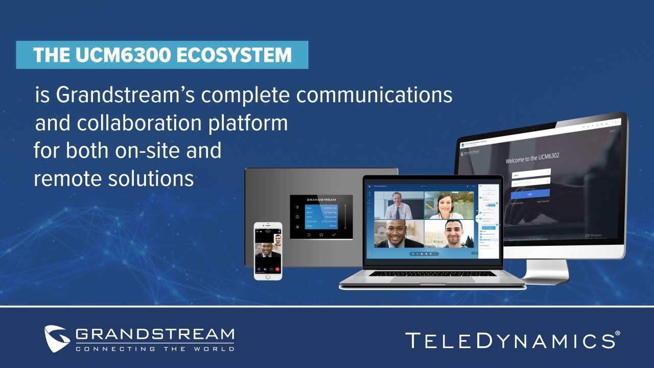 Grandstream UCM6300 IP PBX Ecosystem