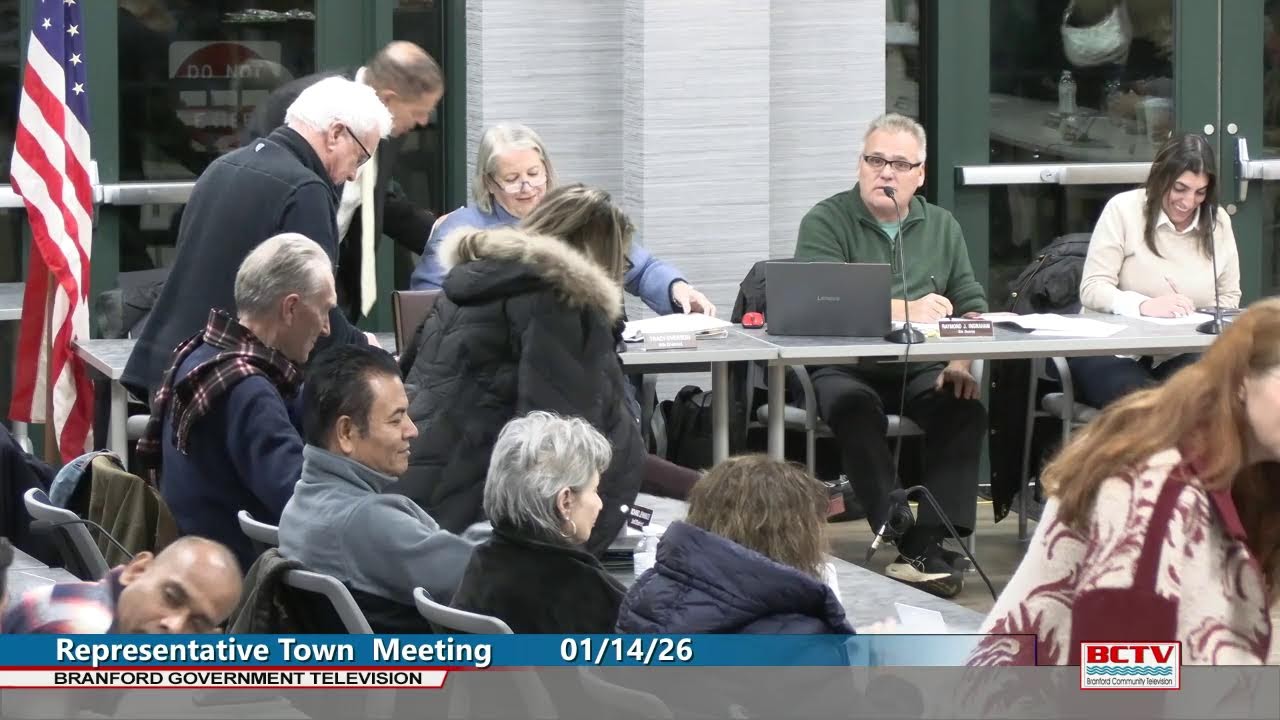 LIVE: Branford Town Meeting
