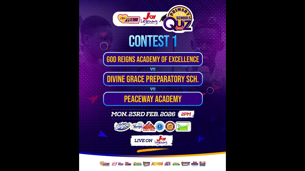 LIVE - Luv FM Primary School Quiz Kicks Off Today: Here’s What to Expect