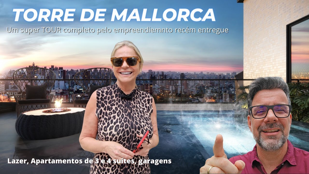 Torre Mallorca, Tour super completo: Lazer, 2 plantas, garagem. Uma aula sobre o empreendimento MAC