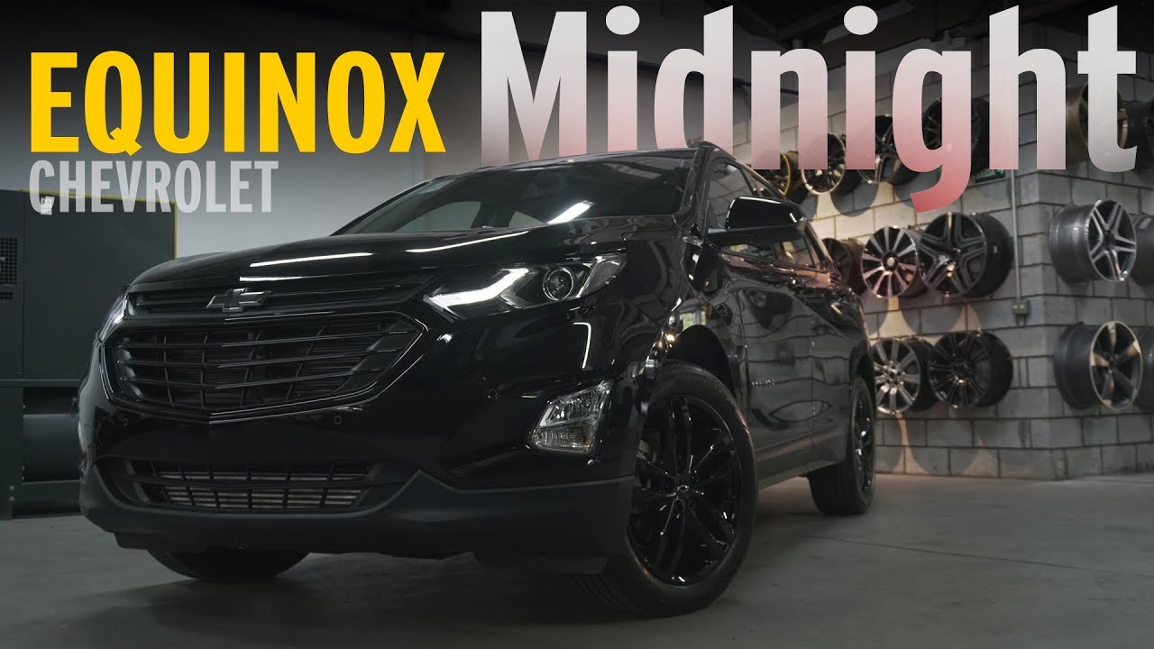 Equinox Midnight - SUV bandidão com kit black. Será que vira carro de série?