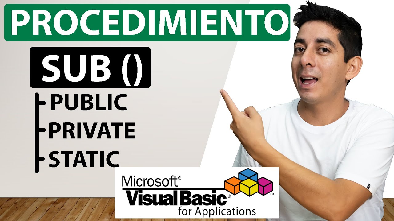🚀 Procedimiento Sub Públicos, Privados y Static  | Curso Excel VBA y Macros