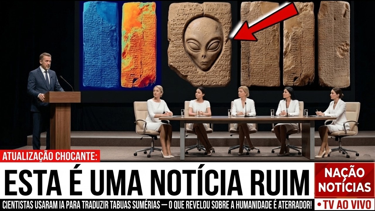 Cientistas Usam IA para Traduzir Tábuas Sumérias — O Que Revelaram Sobre a Humanidade é Assustador!