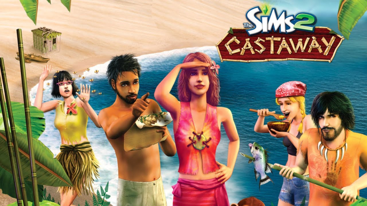 Relaxing The Sims 2 Castaway Music || Tropical Beach Ambience