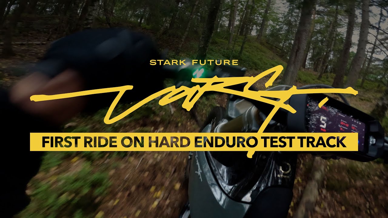 Stark Varg, first ride on hard enduro test track