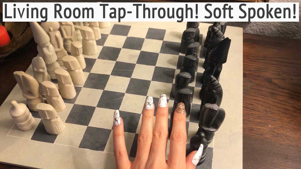 ASMR * Tapping through a Living Room * Fast Tapping & Scratching * Soft Spoken * ASMRVilla