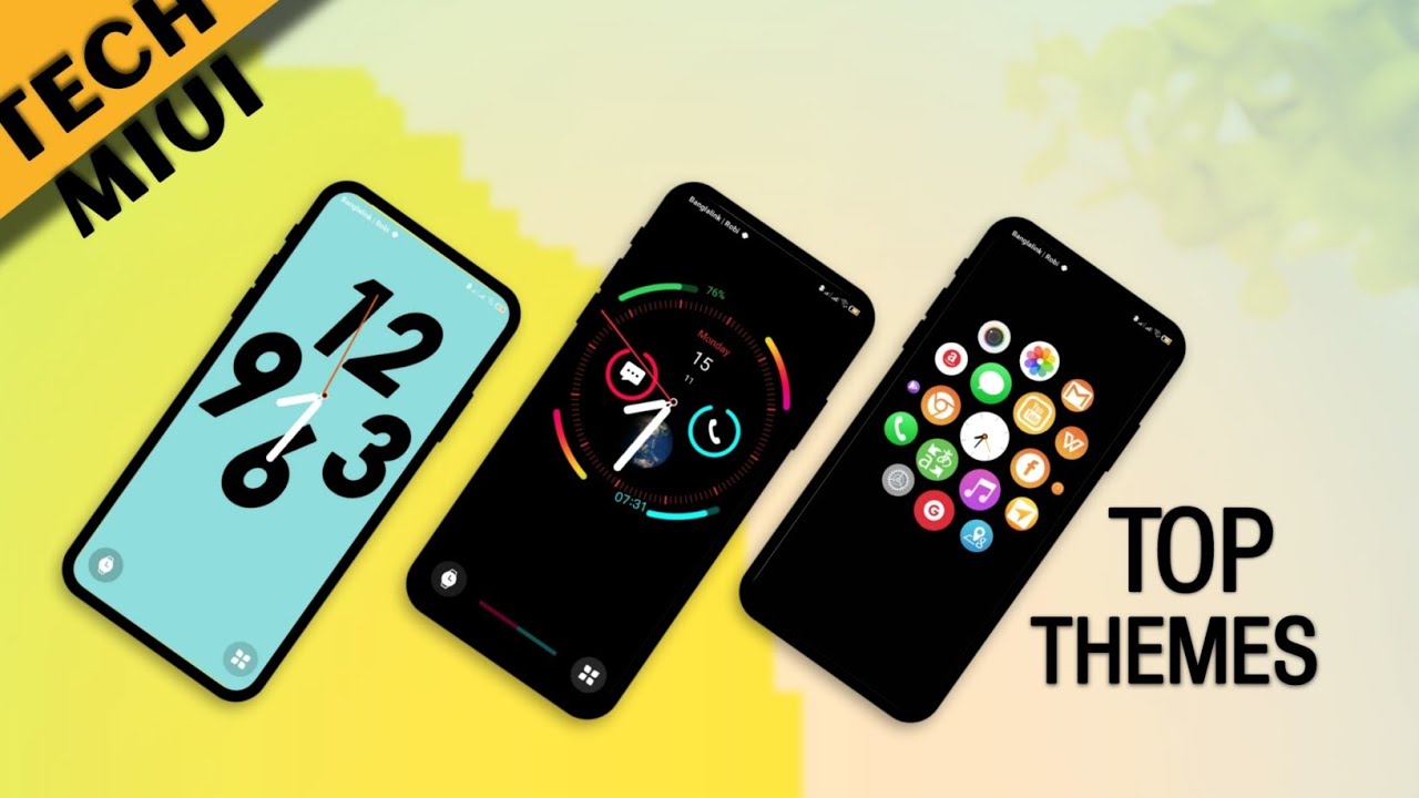 Xiaomi Premium themes | Miui 12 Customization theme | Best Miui 12 themes 2021 | Best Miui themes