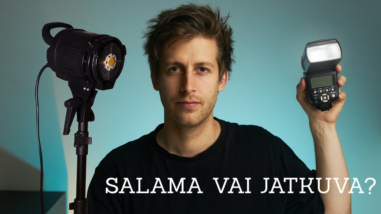 Salaman ja jatkuvan valon erot | Kumpi on parempi valokuvauksessa?