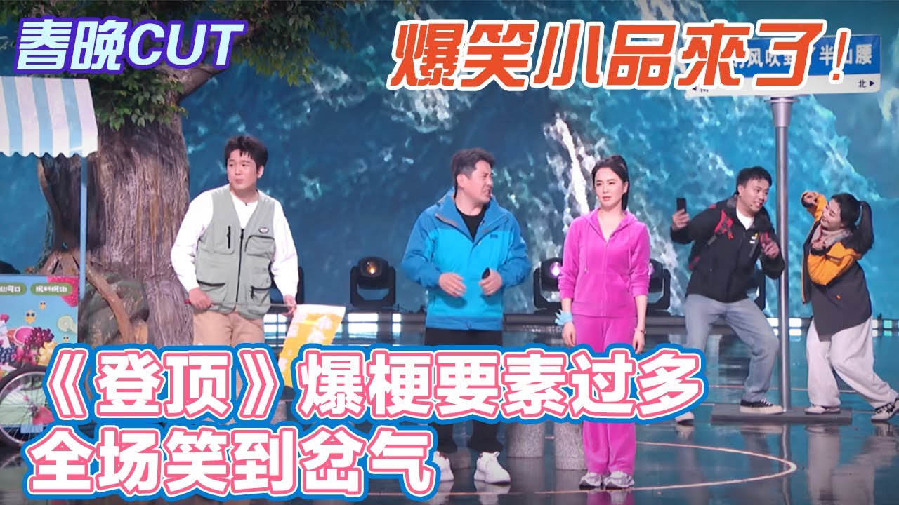 张维威爆笑小品来袭！《登顶》小品爆梗过多全场笑到崩溃！【春晚CUT】#综艺 #热门综艺#春晚#2026 #新春#小品