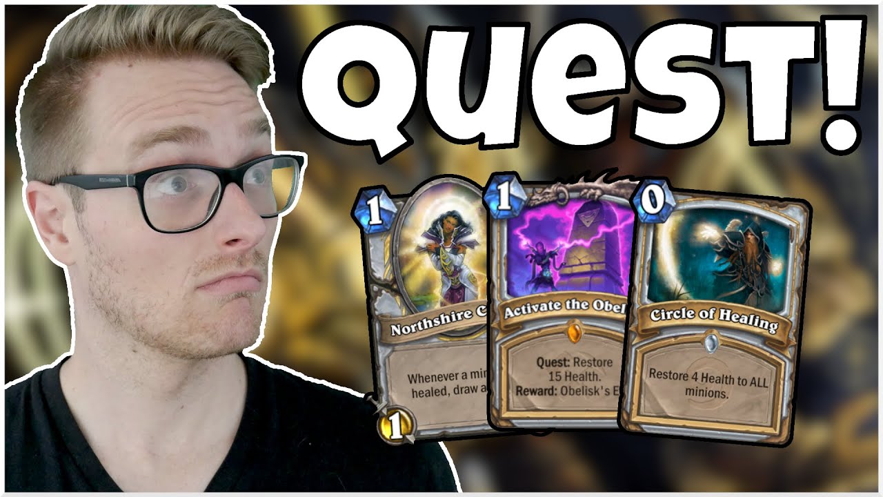 Hearthstone | Activate the Obelisk! | Wild Aggro Quest Heal Priest | Saviors of Uldum