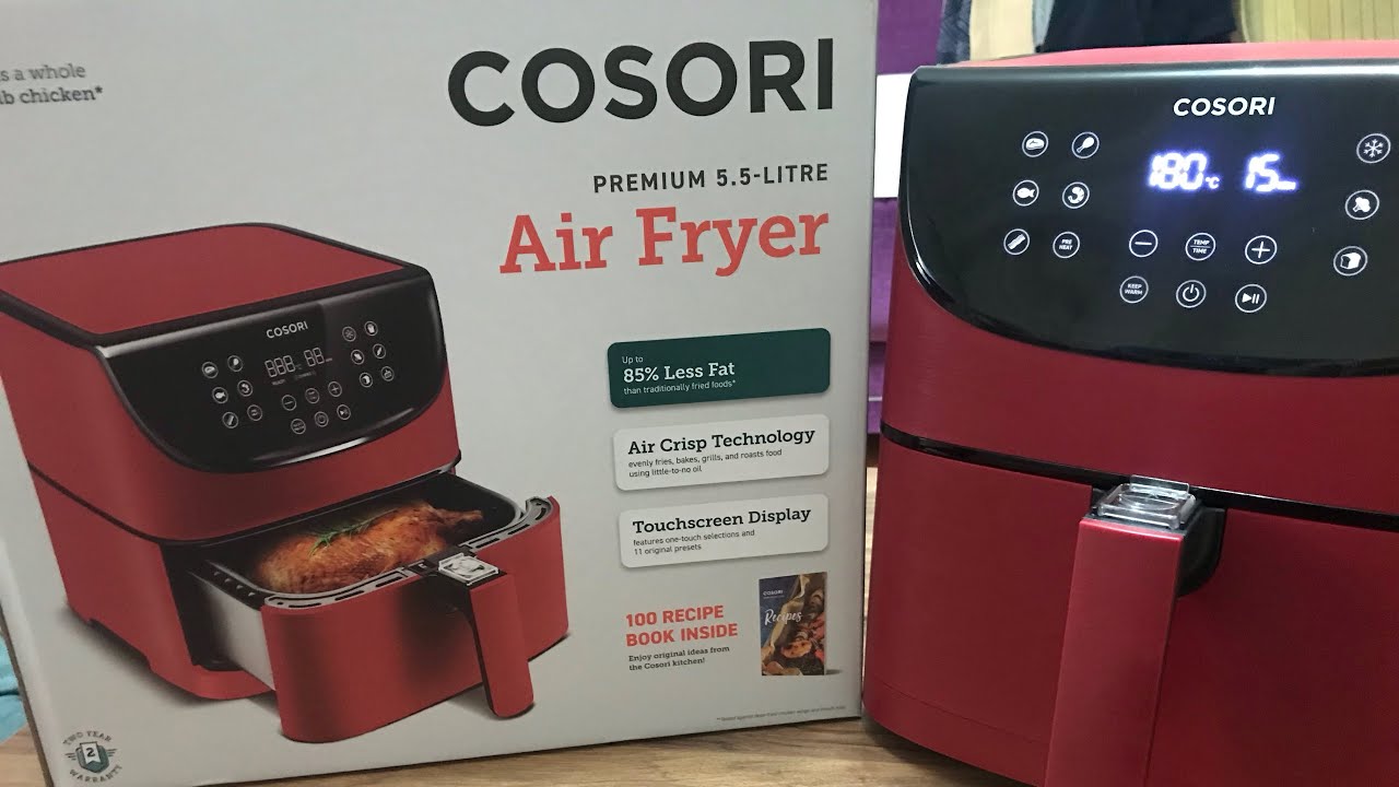 COSORİ Air FRYER ( sıcak hava fritözü) Kutu Açılışı ve Tavuk Baget Yapımı