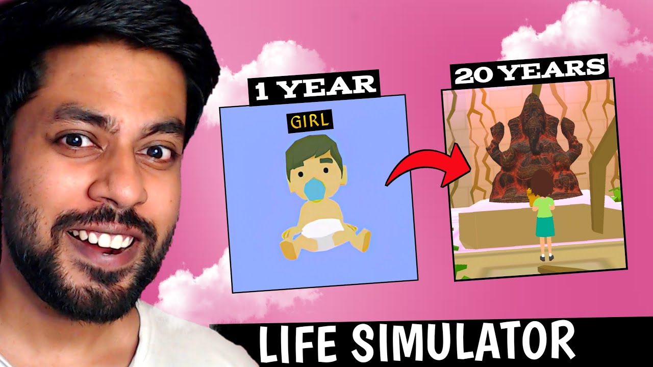 I PLAYED 100 YEARS LIFE SIMULATOR GAME AS GIRL !! | Mr IG