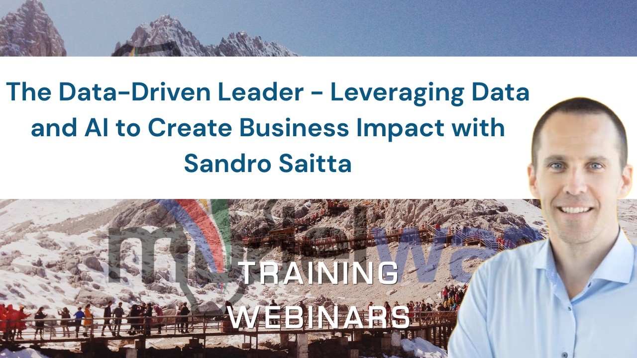 The Data-Driven Leader - Leveraging Data and AI to Create Business Impact with Sandro Saitta
