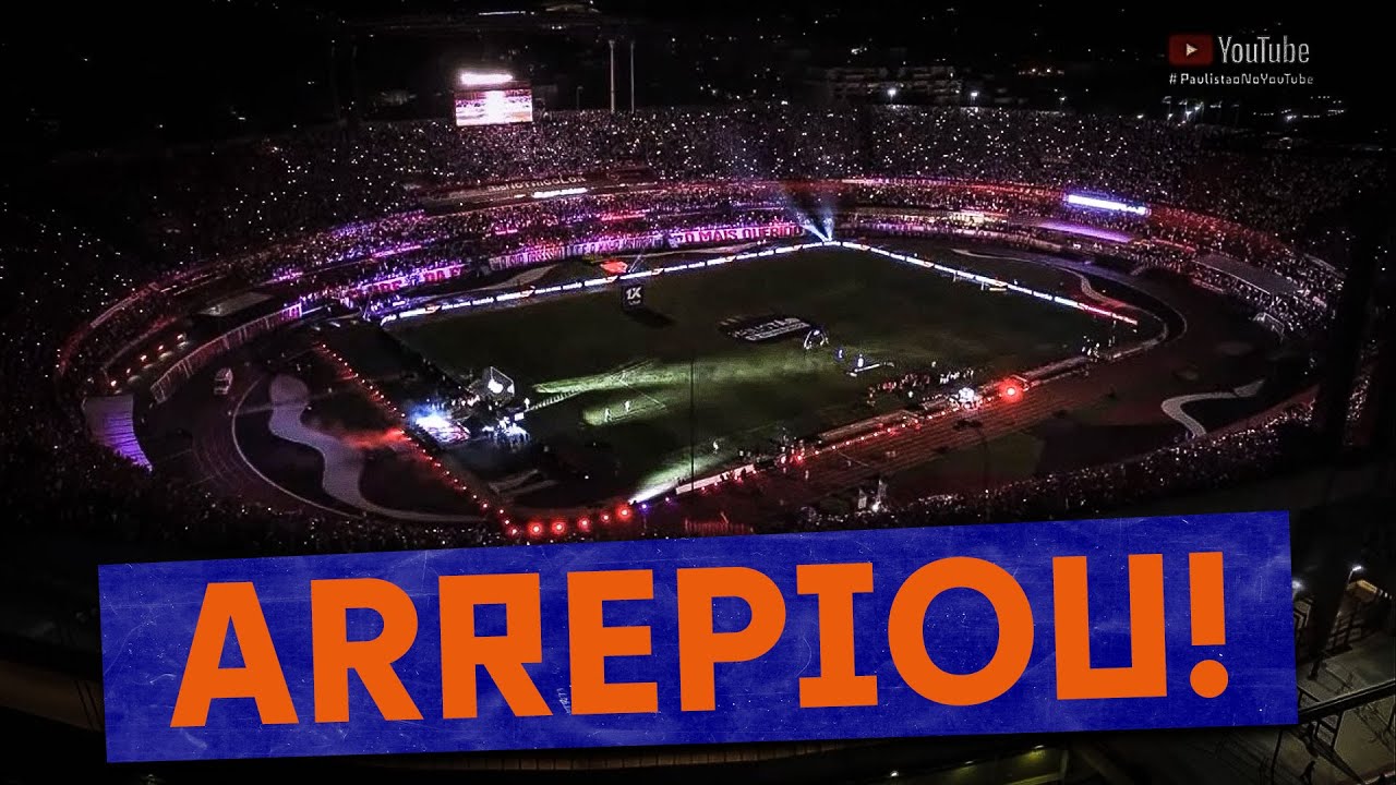 VEJA A ARREPIANTE FESTA DA TORCIDA DO SÃO PAULO NO MORUMBI PELA FINAL DO PAULISTÃO