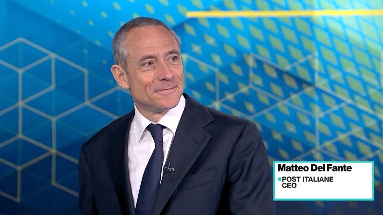 Intervista di Bloomberg tv a Matteo Del Fante, AD di Poste Italiane