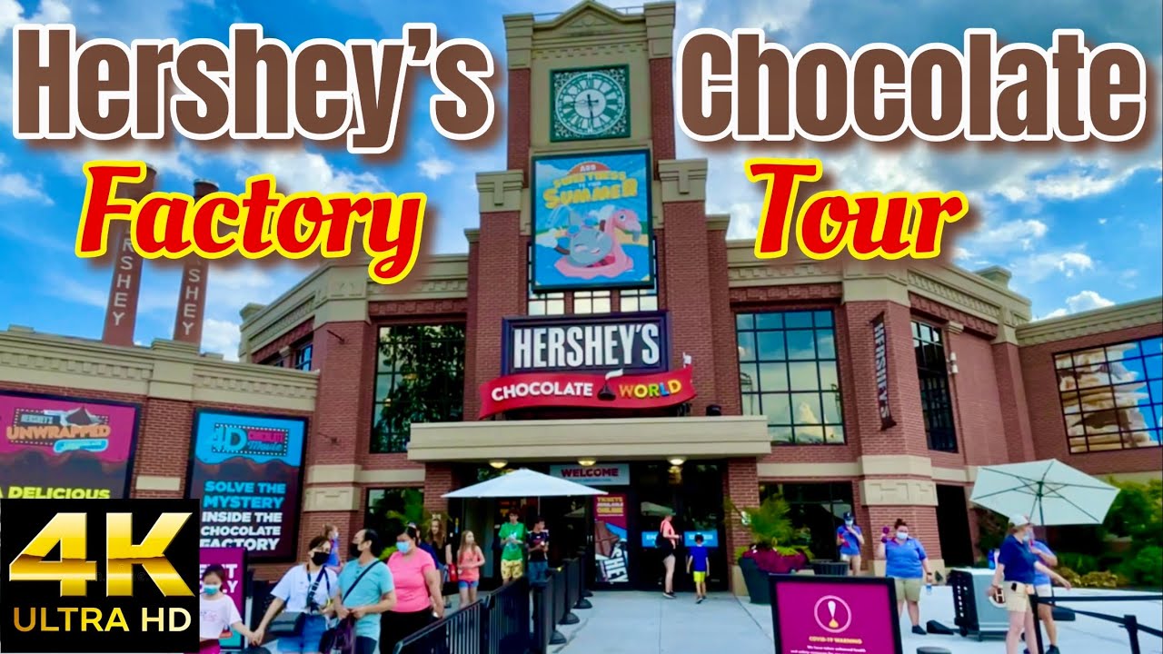 Мир шоколада Hershey’s / Экскурсия по шоколадной фабрике Hershey’s 2021 / Херши, Пенсильвания