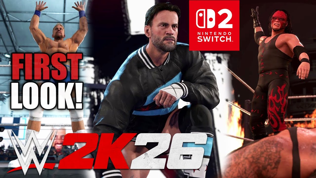 WWE 2K26 Looks AMAZING On Nintendo Switch 2 - First Screenshots