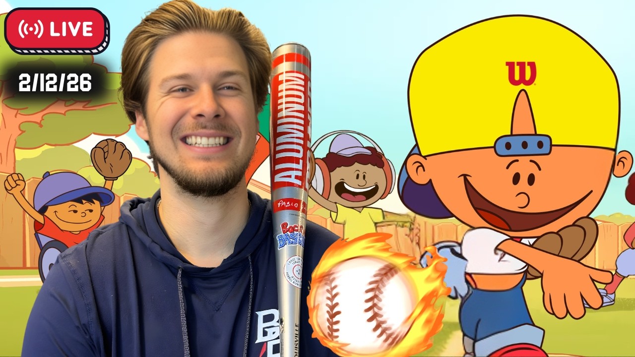 They Made Baseball Gear From a Video Game! | BB Live Stream 2/12/26