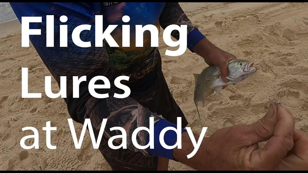 Flicking Lures at Waddy - The Best Place To Cast A Lure - Get One Every Time | Fraser Fishing