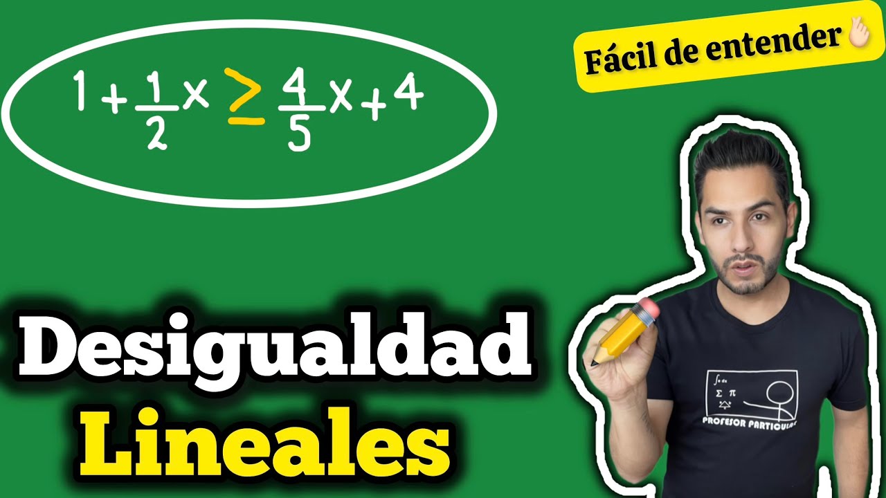 ✅​Aprende a RESOLVER DESIGUALDADES desde CERO‼️💯​