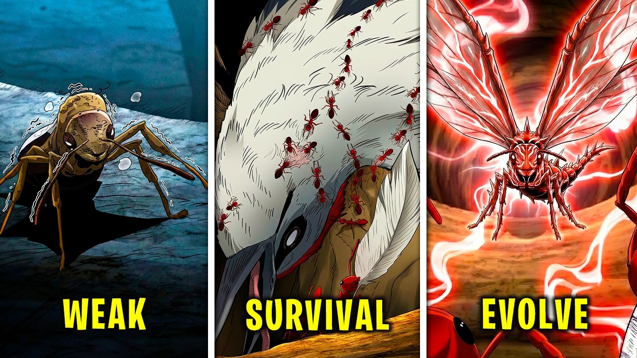 A Weak Ant Undergoes a Bloody Evolution to Save the Entire Colony - Manhwa Recap