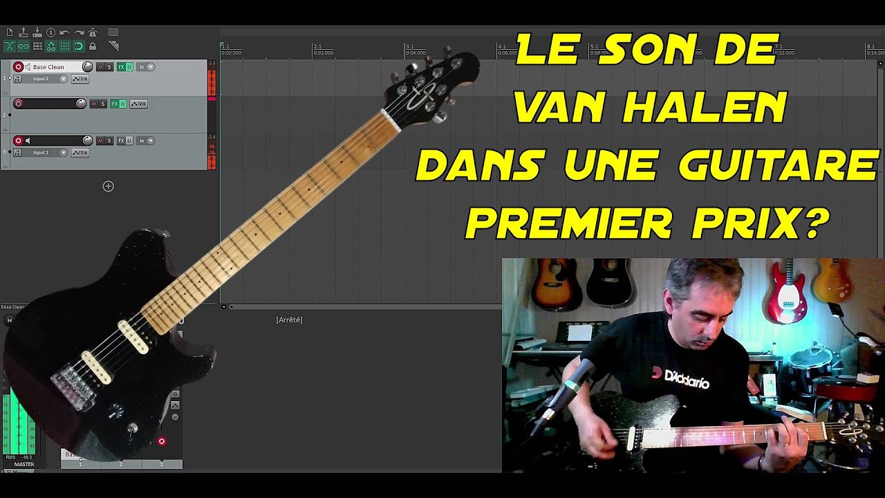 Guitare OLP MM1 (Licensed By Ernie Ball/Music Man) - Présentation & Démo