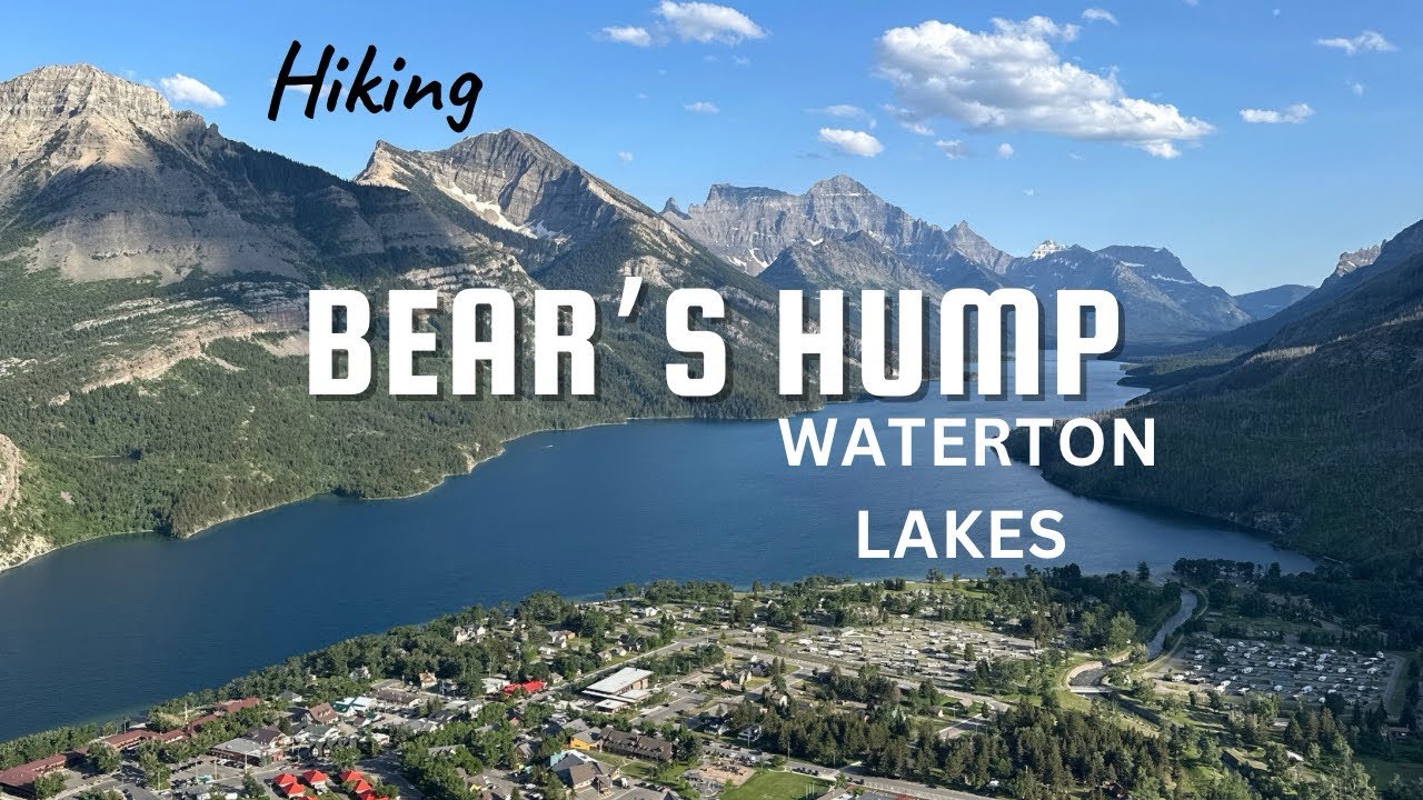 Waterton National park Hike. Bear’s Hump Trail.