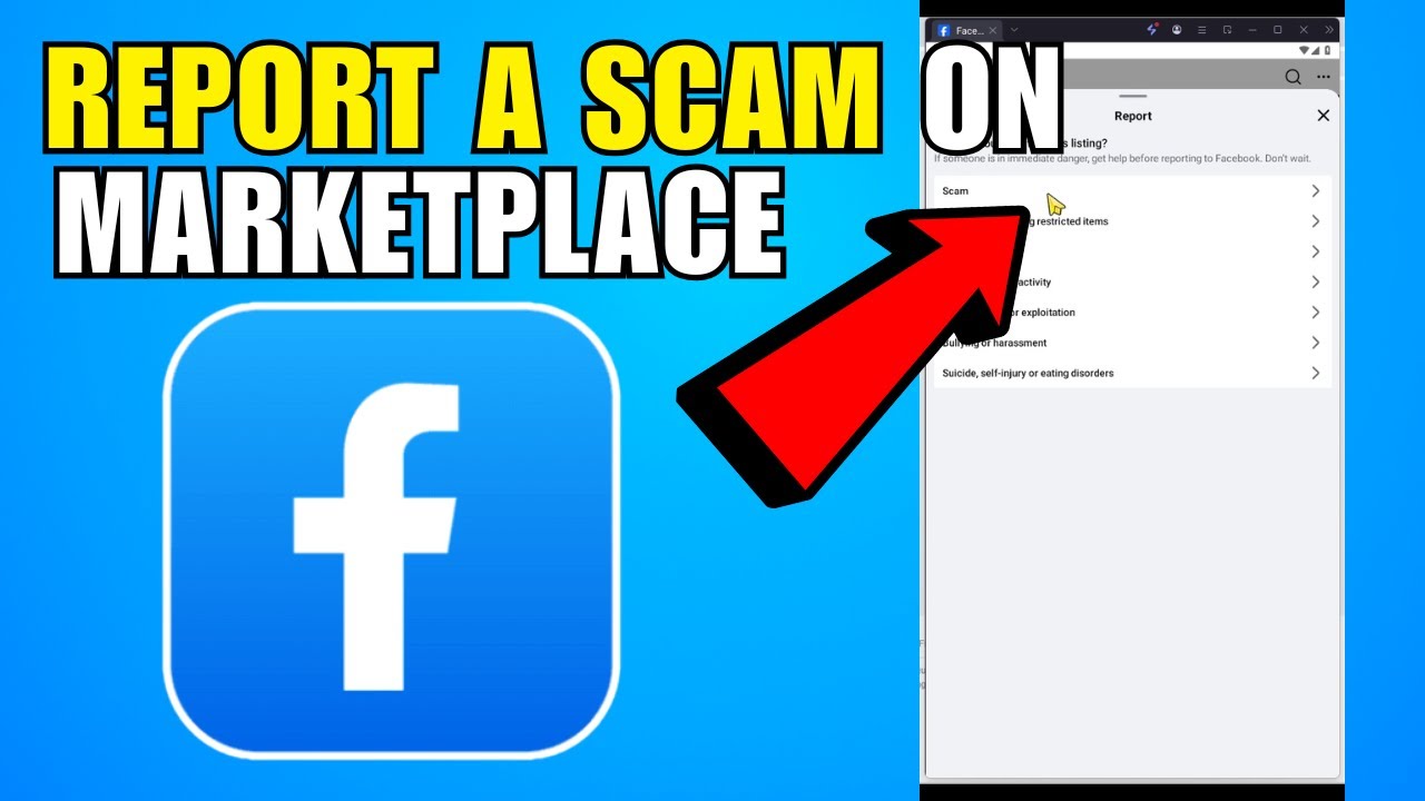 How To Report A Scam On Facebook Marketplace (2026) (New Update)