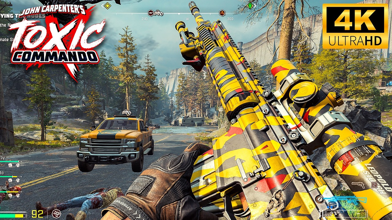 New Co-Op Zombie Game (2026) SNIPER GAMEPLAY VERY HARD DIFFICULTY John Carpenter’s Toxic Commando 4K