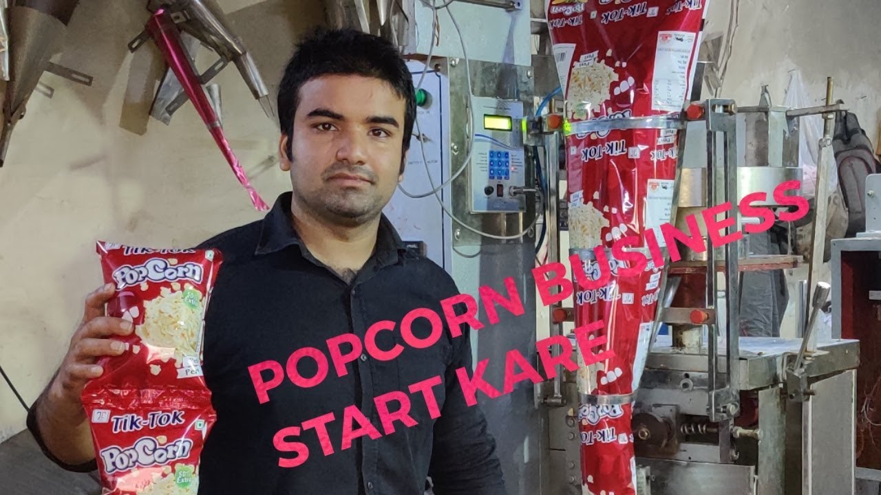 Popcorn business | पॉपकॉर्न का कारोबार | +91-9811499699 | Packing machine | Namkeen kurkure plant