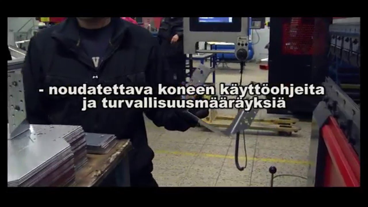 OHUTLEVYN TAIVUTUS särmääminen