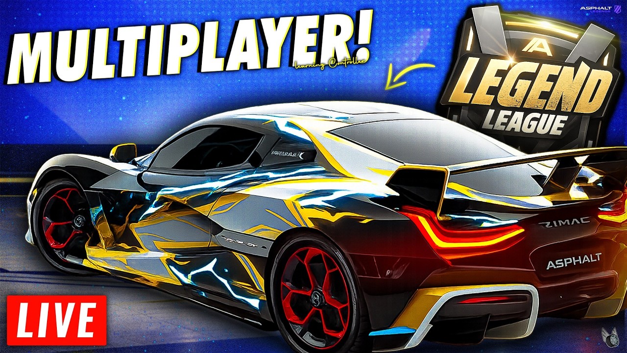 New Update!! Asphalt Legends Live Stream 🔴| Multiplayer & Private Lobby
