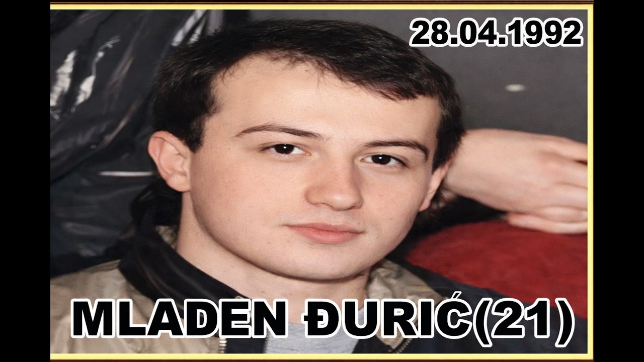 MLADEN ĐURIĆ-MLAĐA(21)  28.04.1992