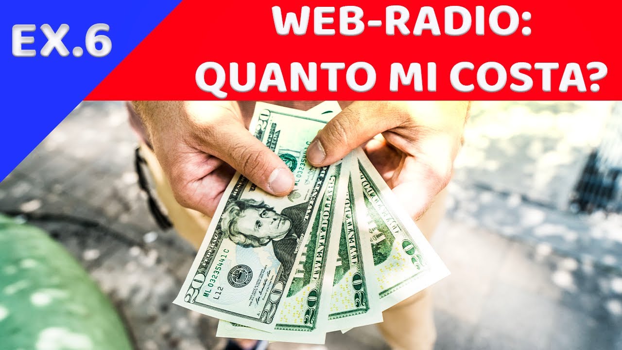 Aprire una web radio: QUANTO MI COSTA? [Parlo In Radio EX.6]