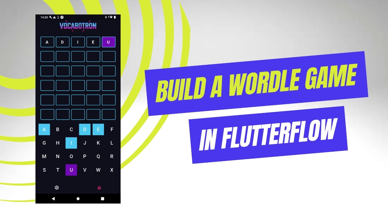 How To Build a Wordle Game in Flutterflow | Free App Template