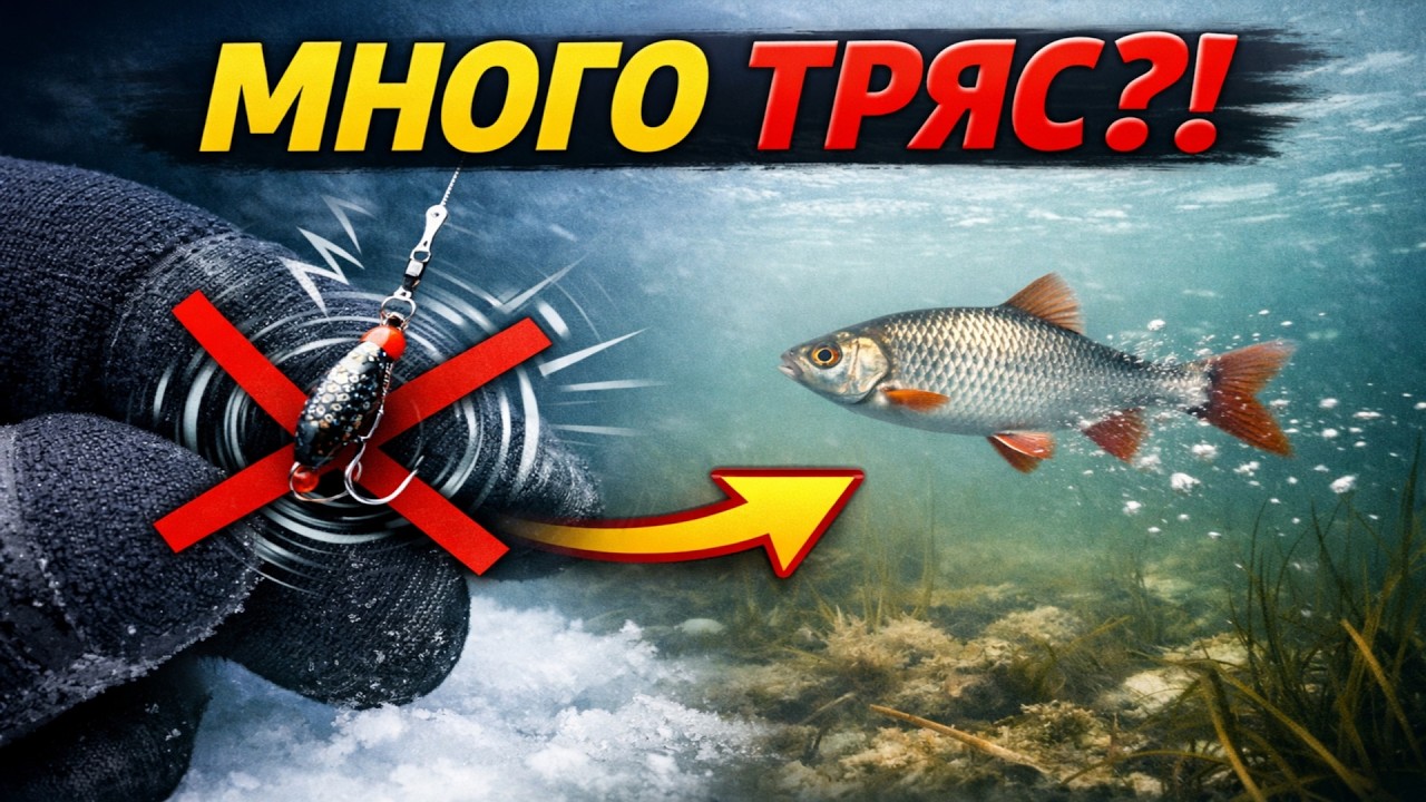 Ваша «идеальная» игра мормышкой — ГЛАВНАЯ ошибка. Почему плотва уходит?