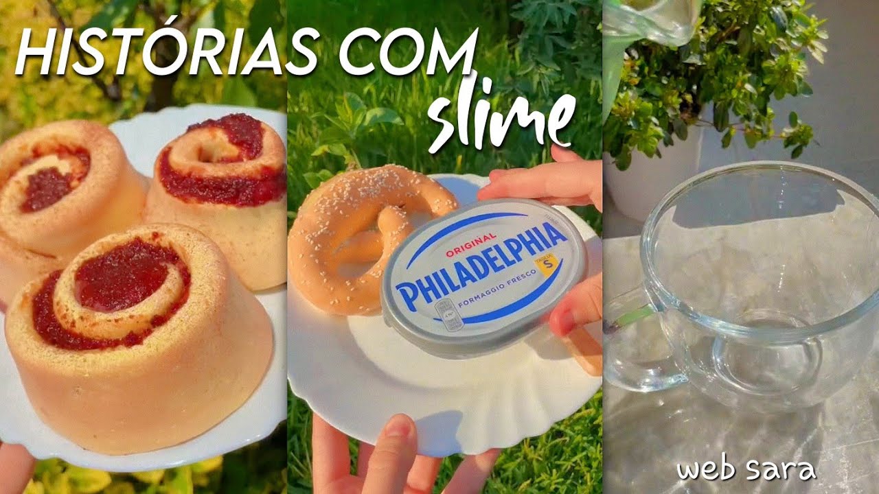 vídeo histórias com slime // web sara 📖✨ // 17 minutos 🕛