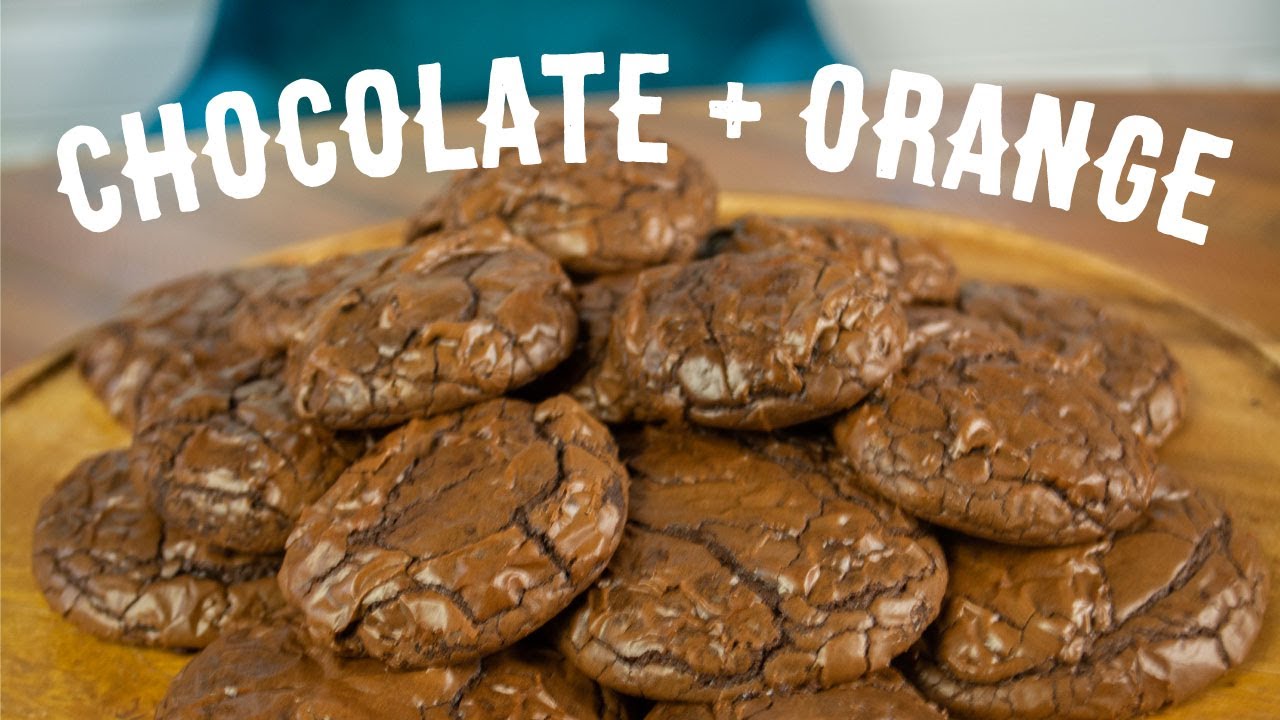 Chocolate Orange Brookies (Brownie Cookies!)