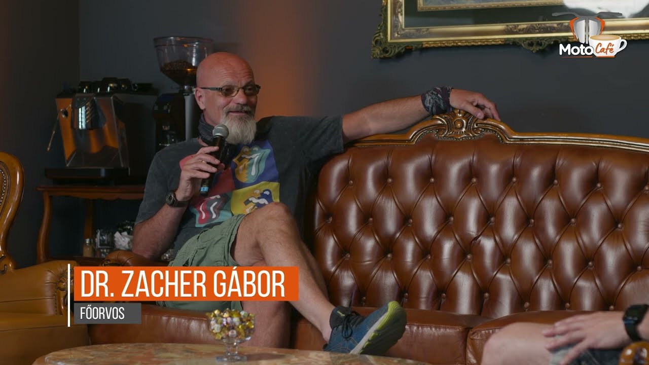 MotoCafé vendége: Dr. Zacher Gábor