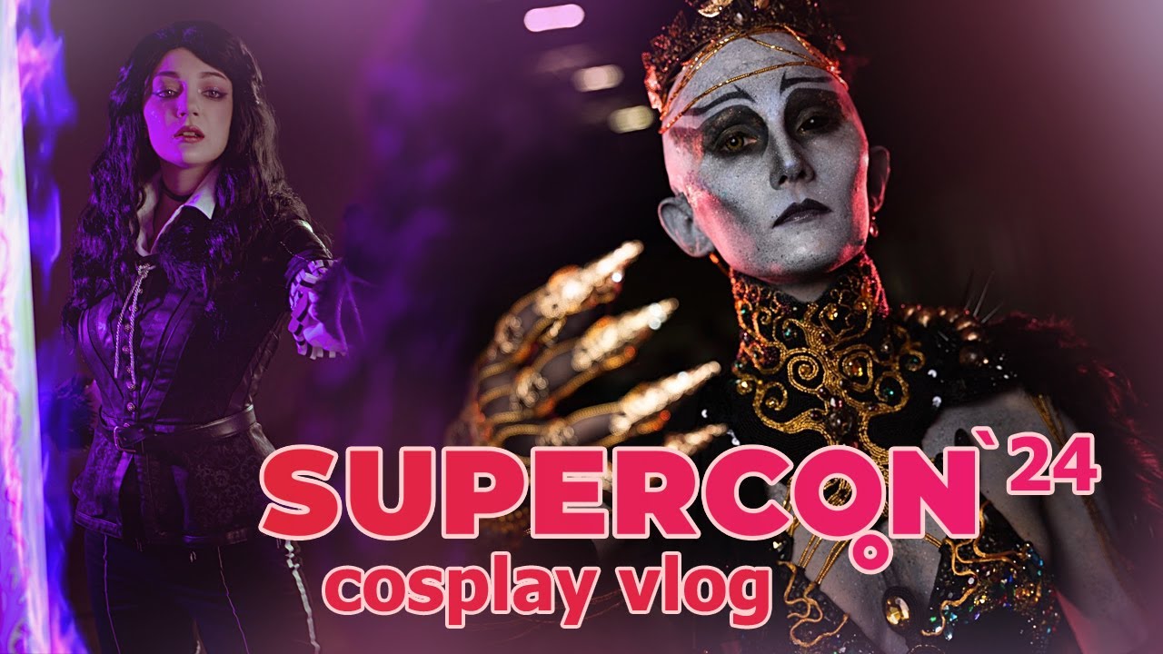 Поездка на SUPERCON 2024 | Фотосет Йеннифер