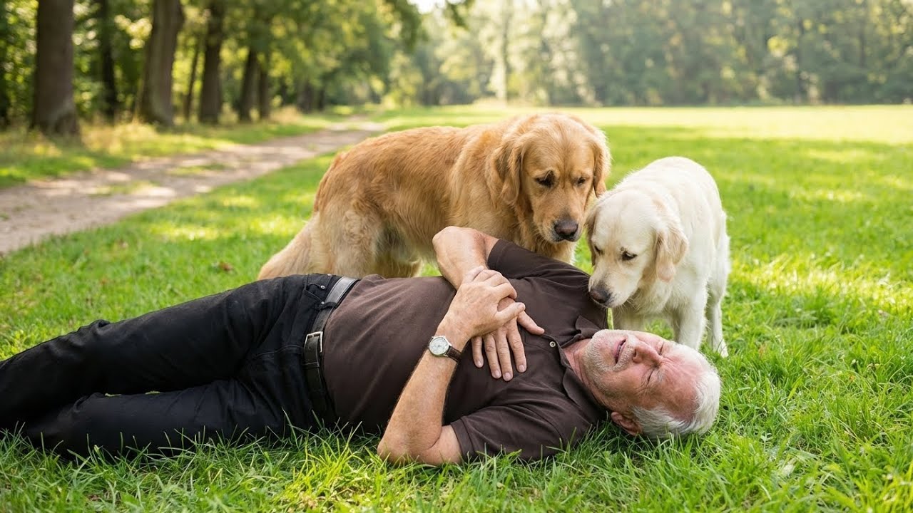 Heroic Dog Rescues Elderly Man Suffering a Stroke - Incredible Moment