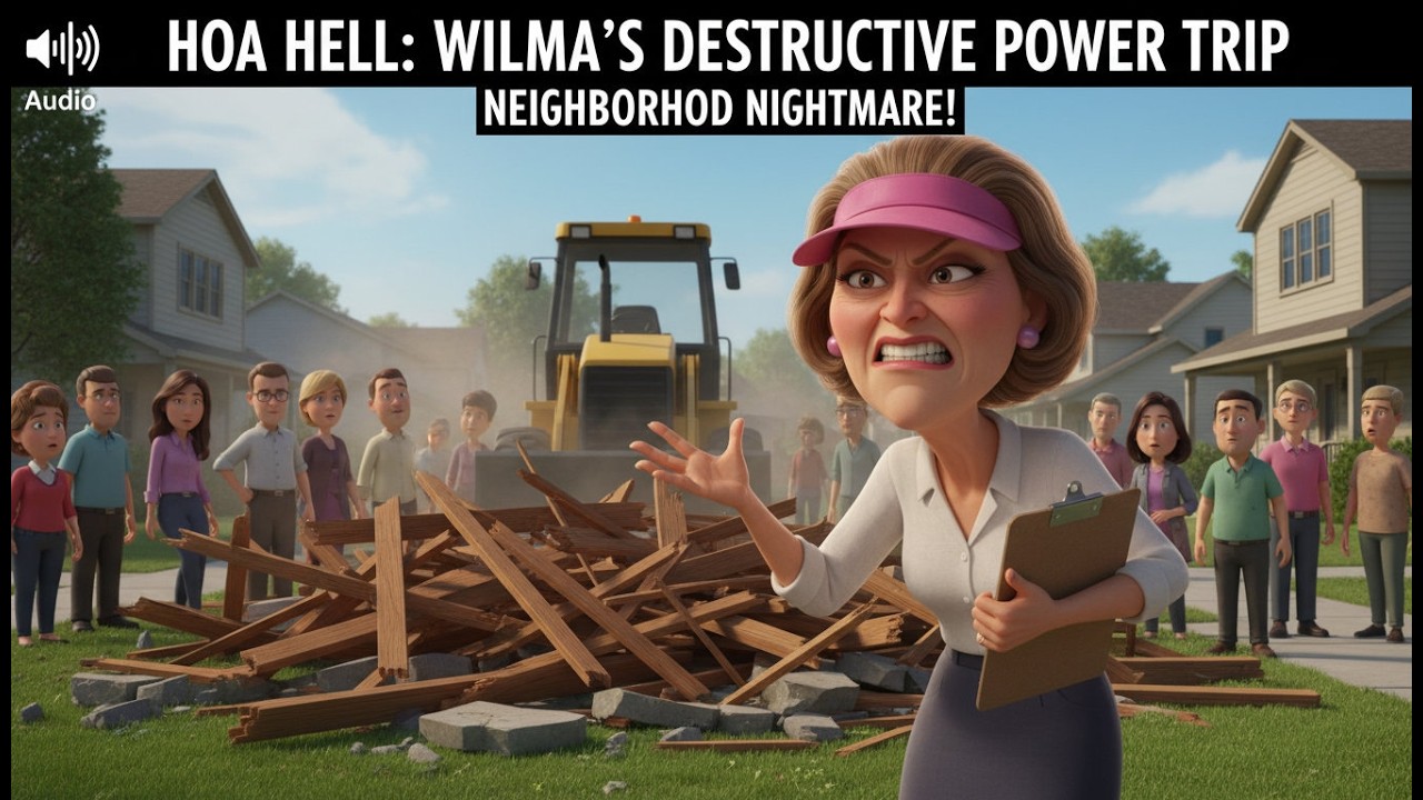 HOA Tyrant Demolishes Pergola—Reveals Her Own Criminal Empire