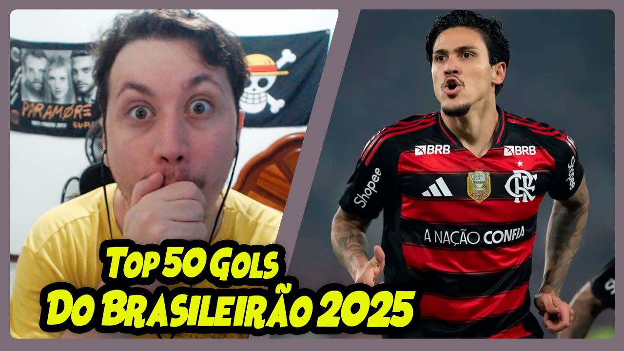 TOP GOLS MAIS BONITOS DO BRASILEIRÃO 2025 | Lista | ge.globo | REACT DO MORENO