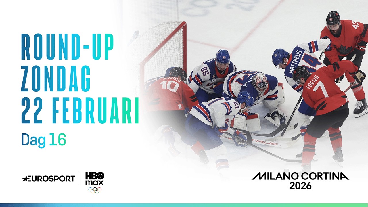 CANADA vs VERENIGDE STATEN in IJSHOCKEYFINALE | Round-Up Olympische Winterspelen | Dag 16