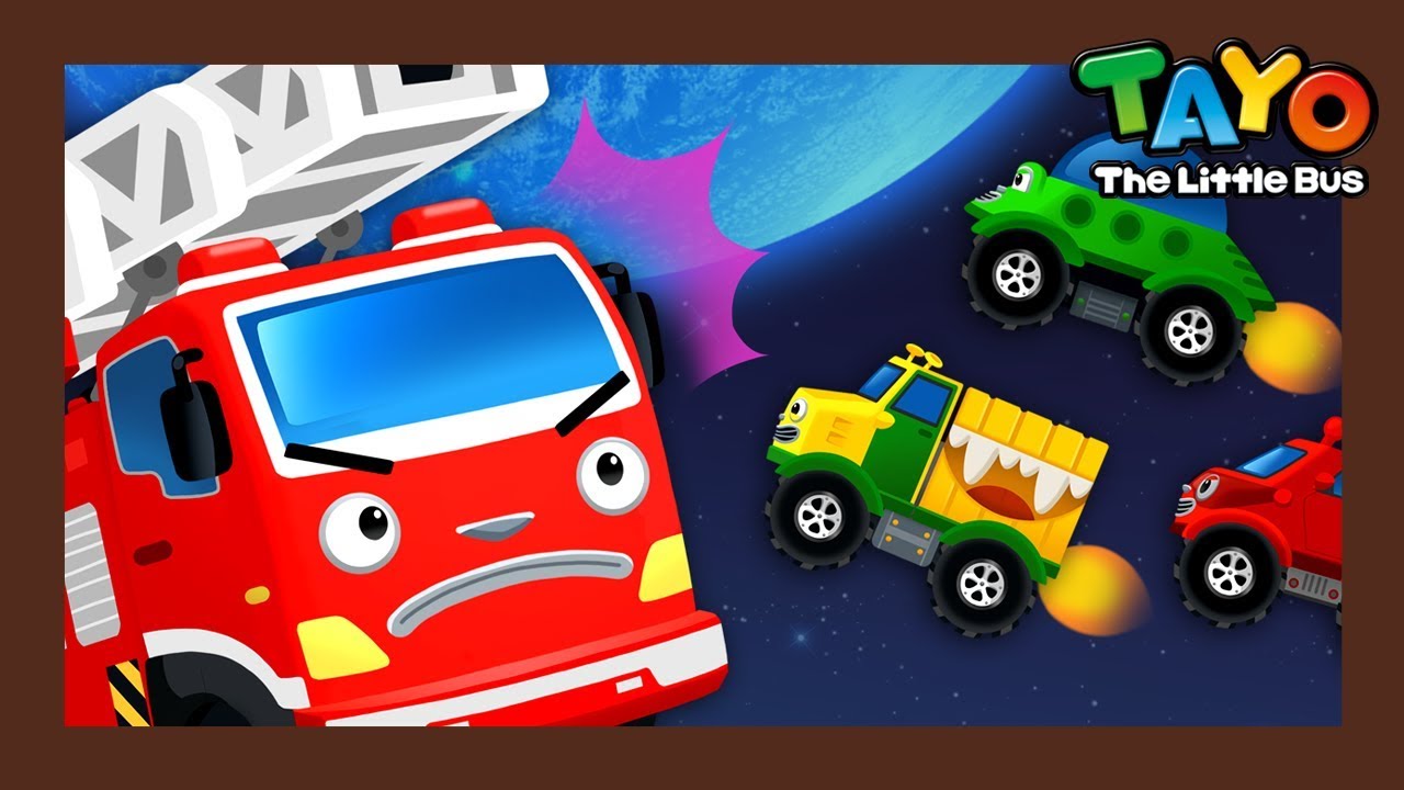Game Play l Tayo Monster Truck l Emergency Driving Truck