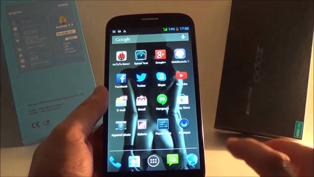 Test Zopo ZP990 en fran&ccedil;ais par le blog Chinandroid