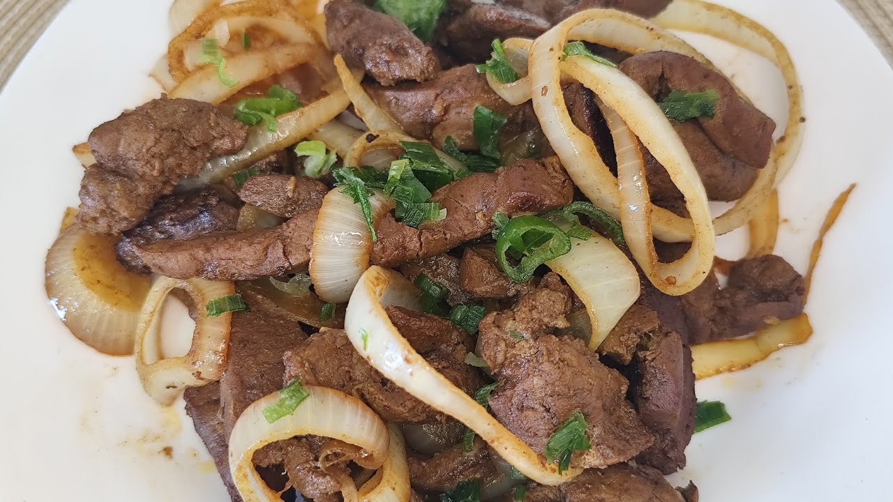 Fígado Acebolado Saboroso e Simples 